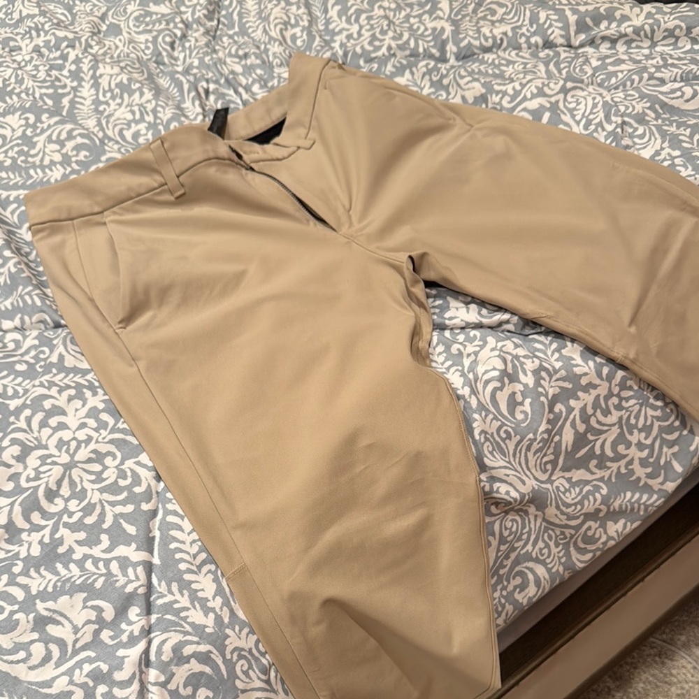 Lululemon Athletica Tan Chinos Smooth Cotton Blend